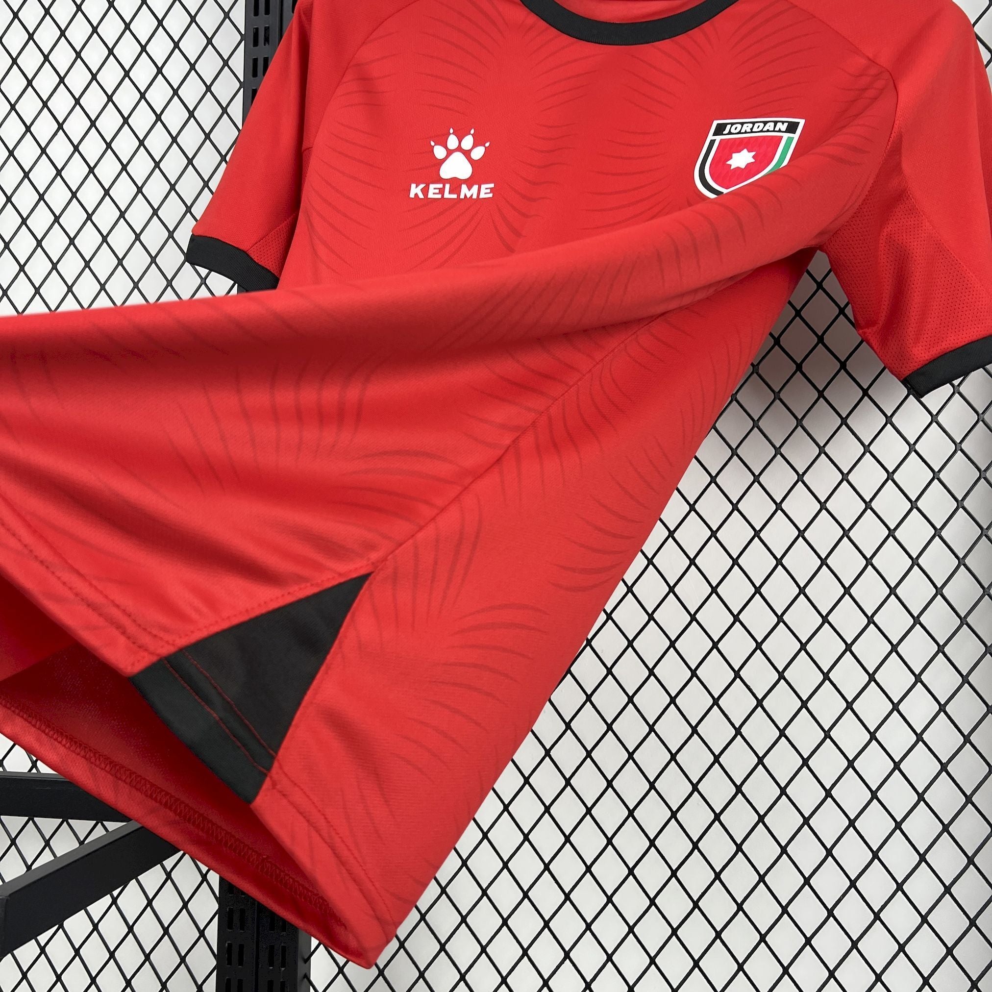 Camisa 2 Copa Do Mundo 2026  Jordânia Masculina Vermelha