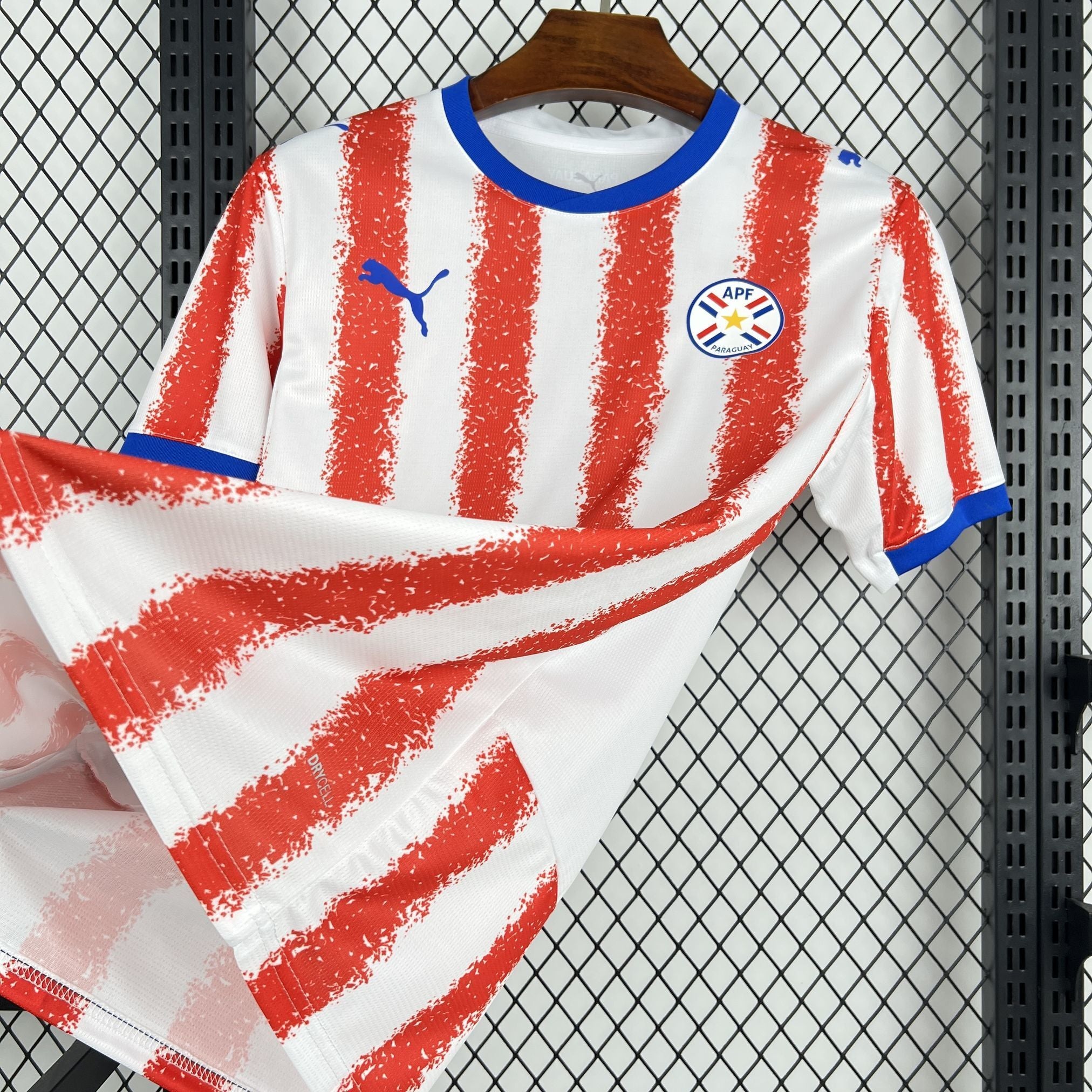 Camisa 1 Copa Do Mundo 2026 Paraguai Masculina Branca