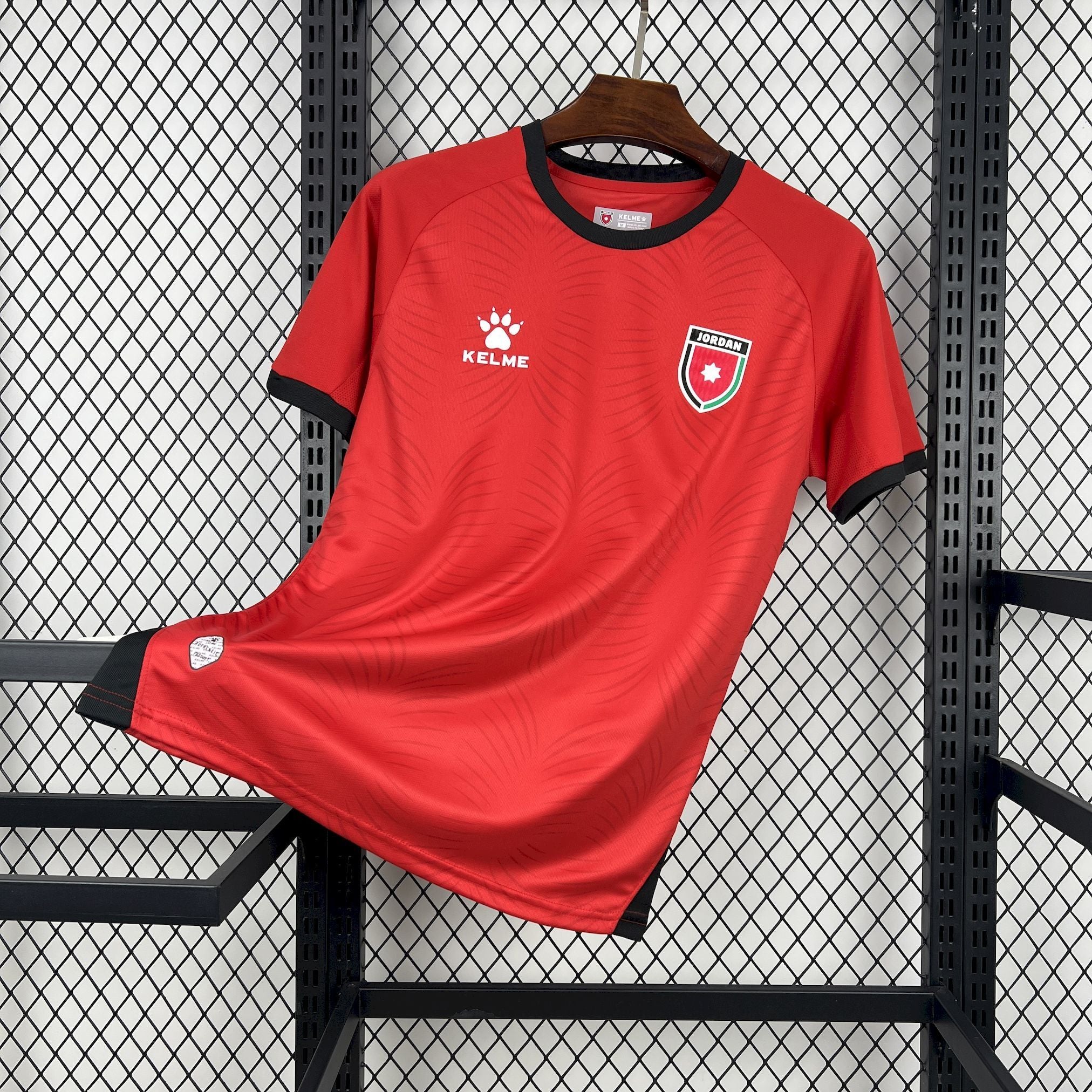 Camisa 2 Copa Do Mundo 2026  Jordânia Masculina Vermelha