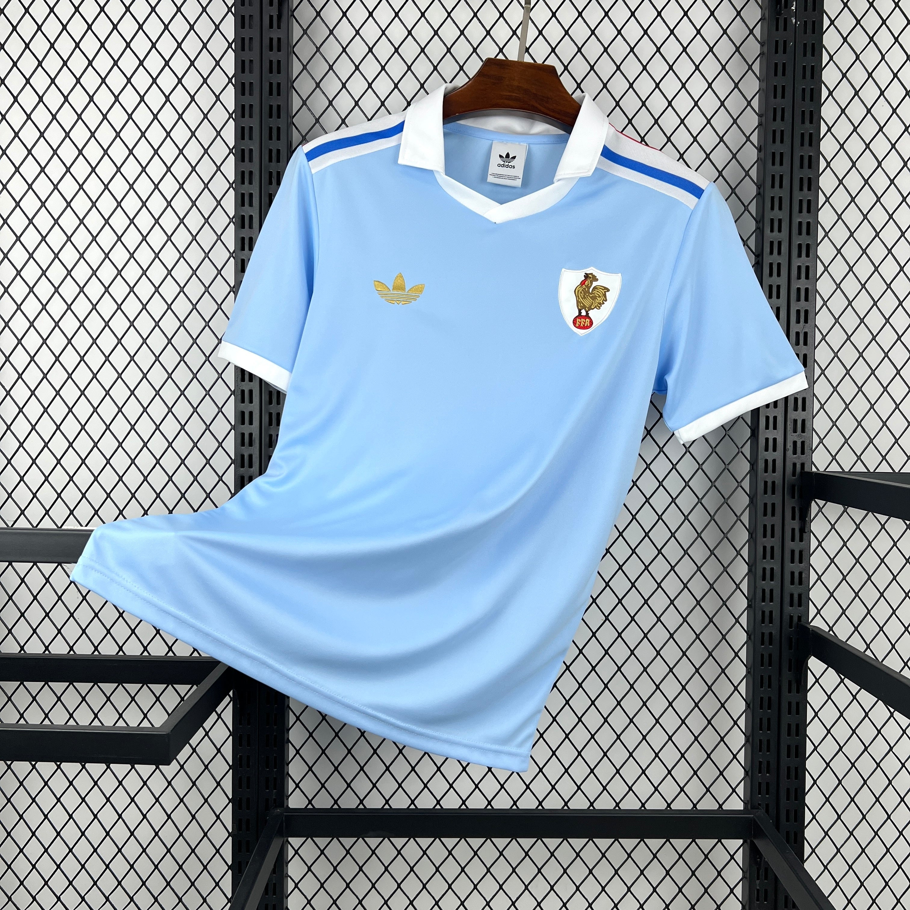 Camisa Especial França Copa Do Mundo 2026 Masculina Azul Clara