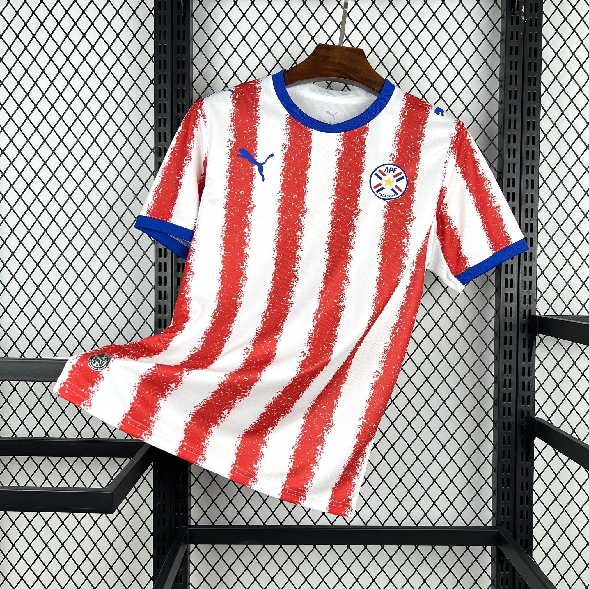 Camisa 1 Copa Do Mundo 2026 Paraguai Masculina Branca