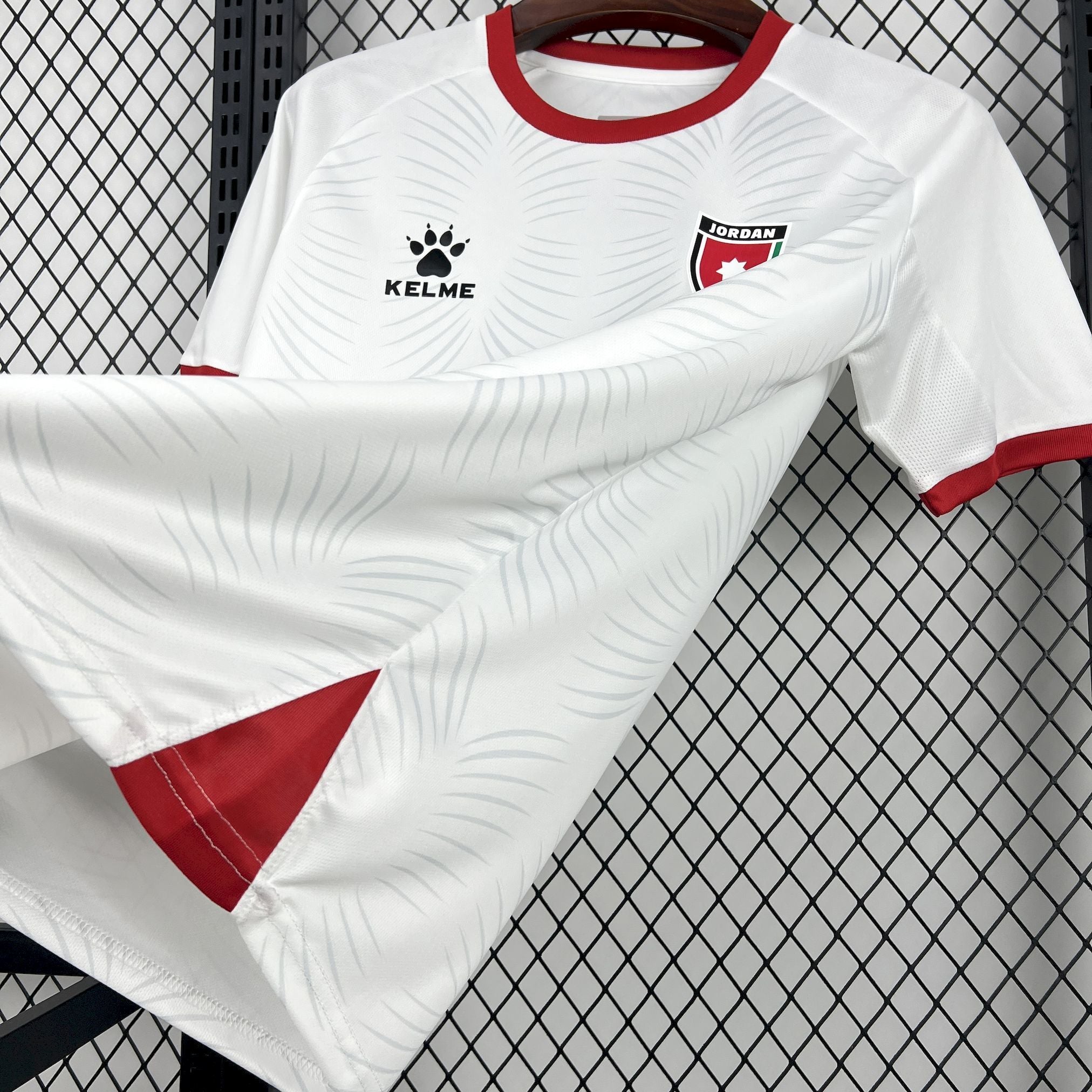 Camisa 1 Copa Do Mundo 2026  Jordânia Masculina Branca