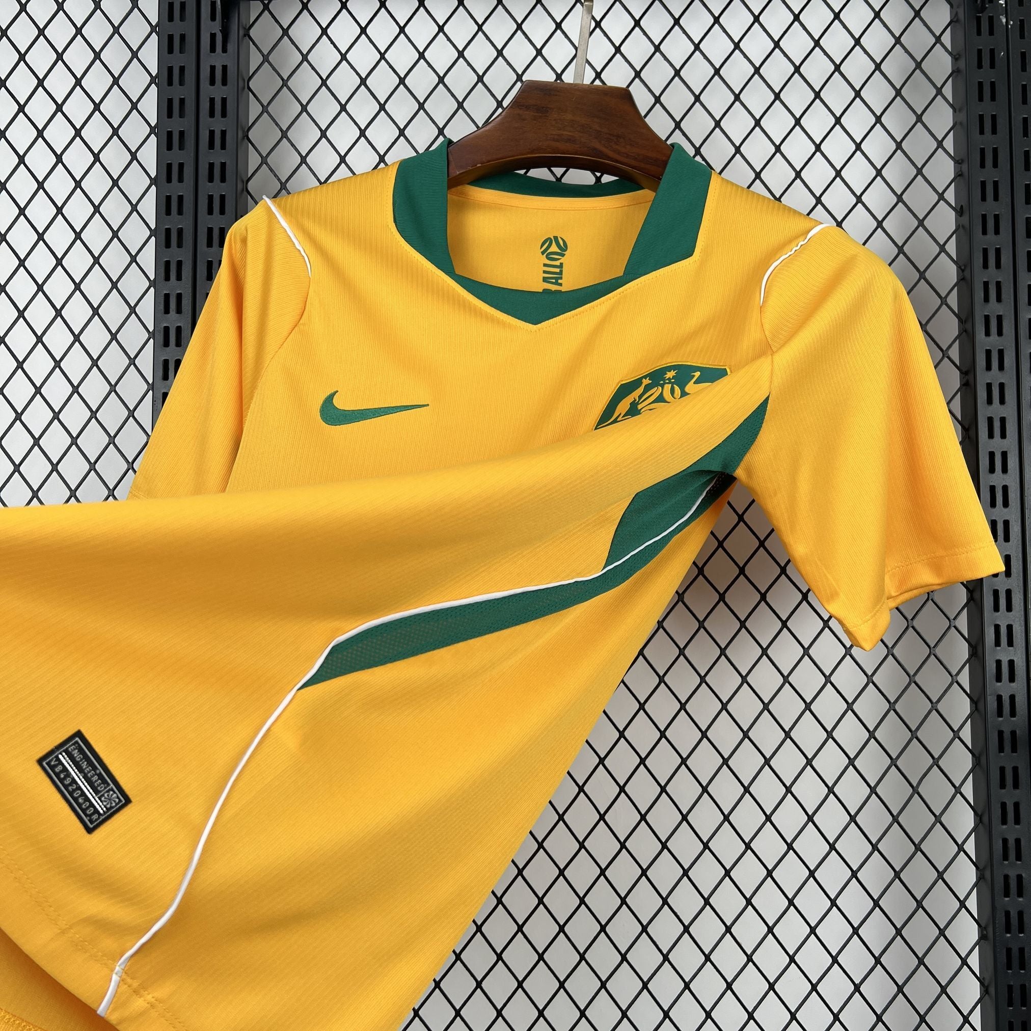 Camisa 1 Copa Do Mundo 2026 Austrália Masculina Amarela