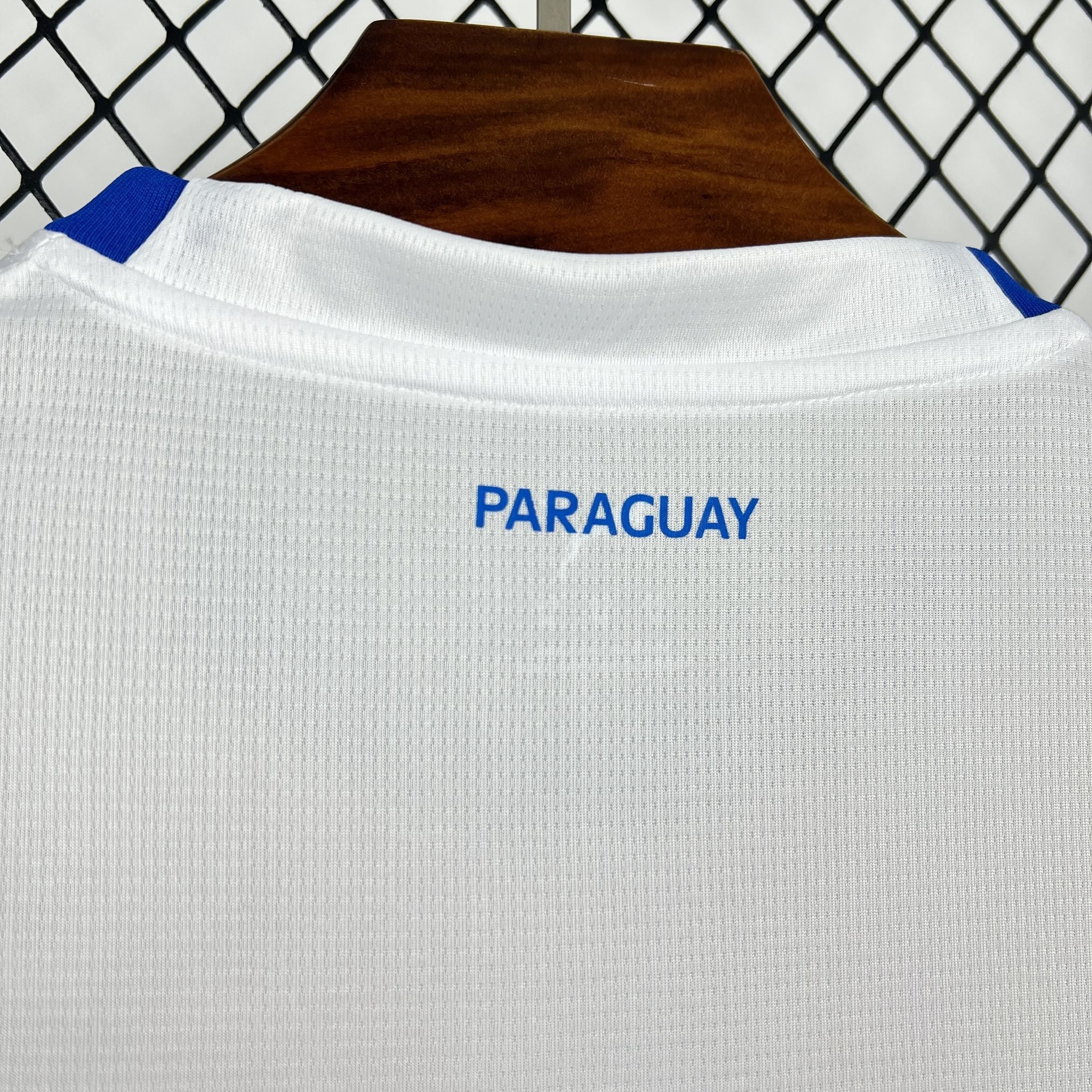 Camisa 1 Copa Do Mundo 2026 Paraguai Masculina Branca