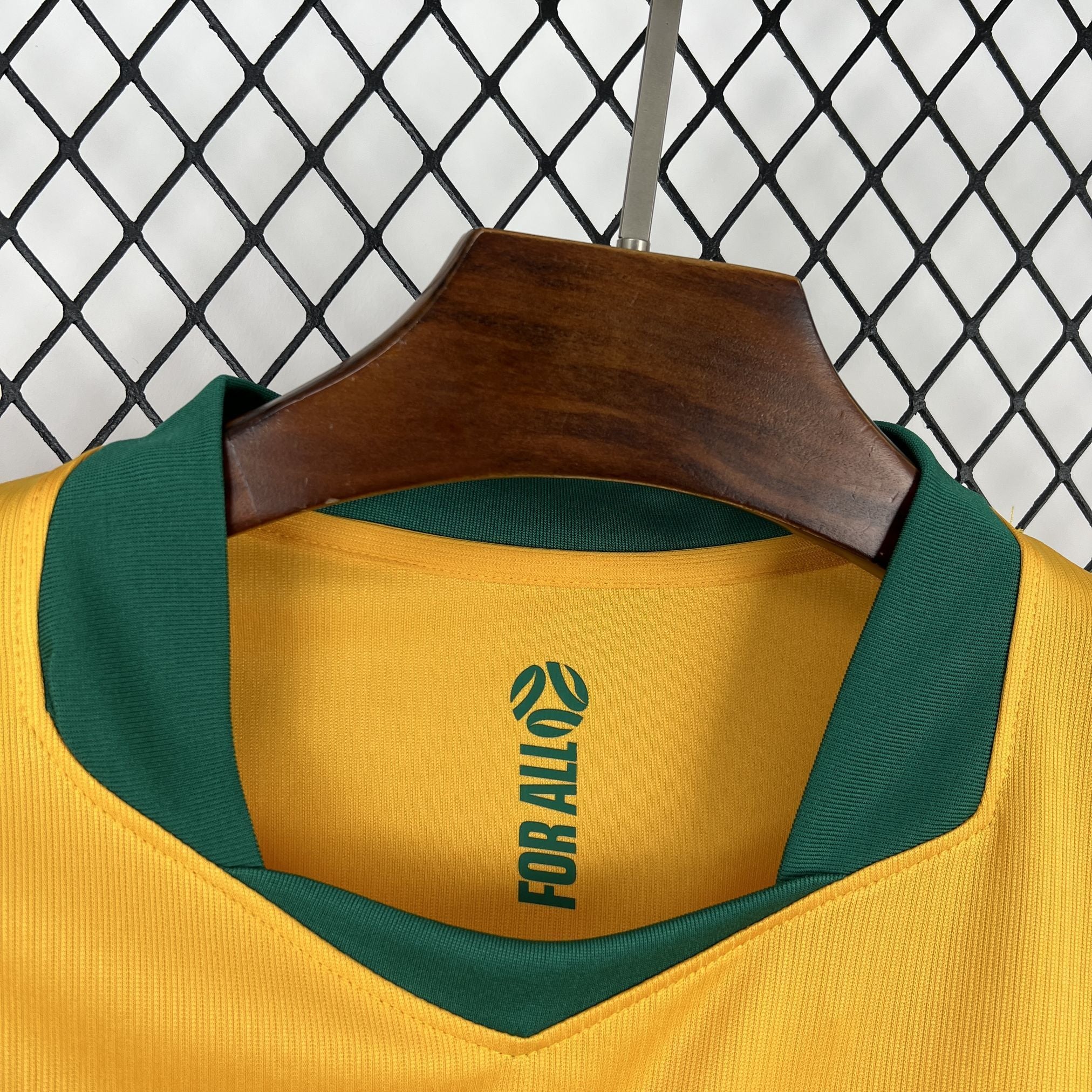 Camisa 1 Copa Do Mundo 2026 Austrália Masculina Amarela