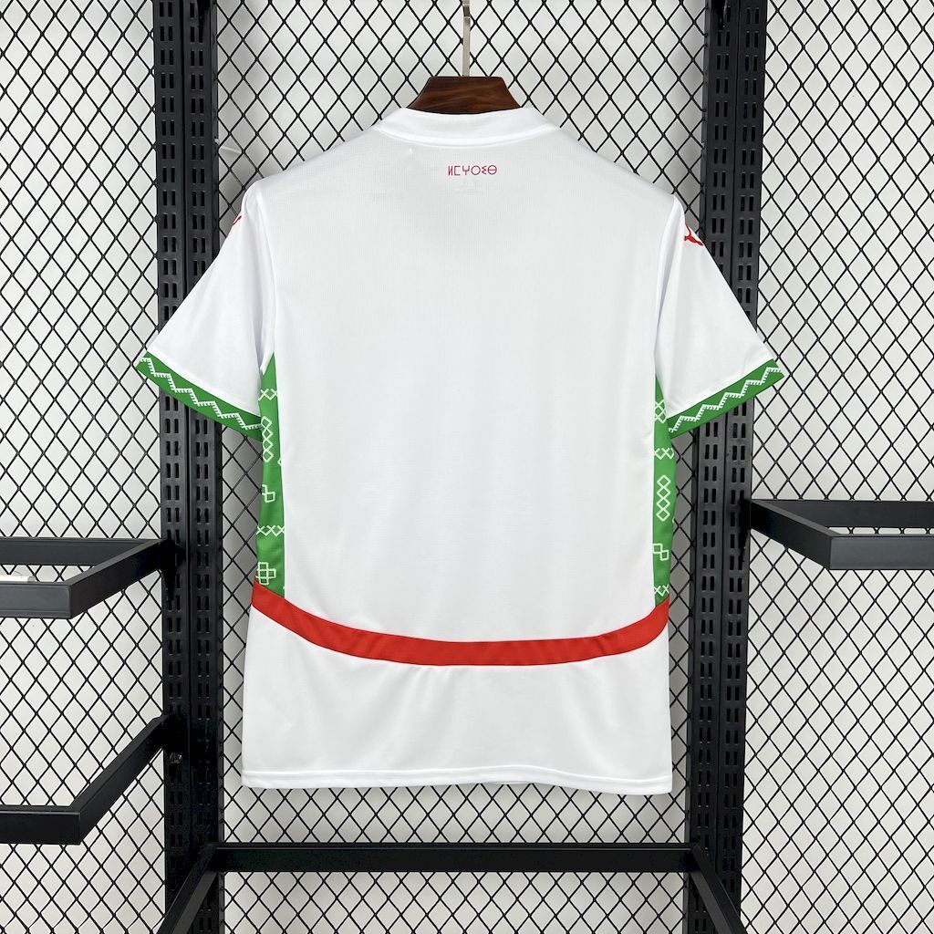 Camisa Copa Do Mundo 2024  Marrocos Masculina Branca