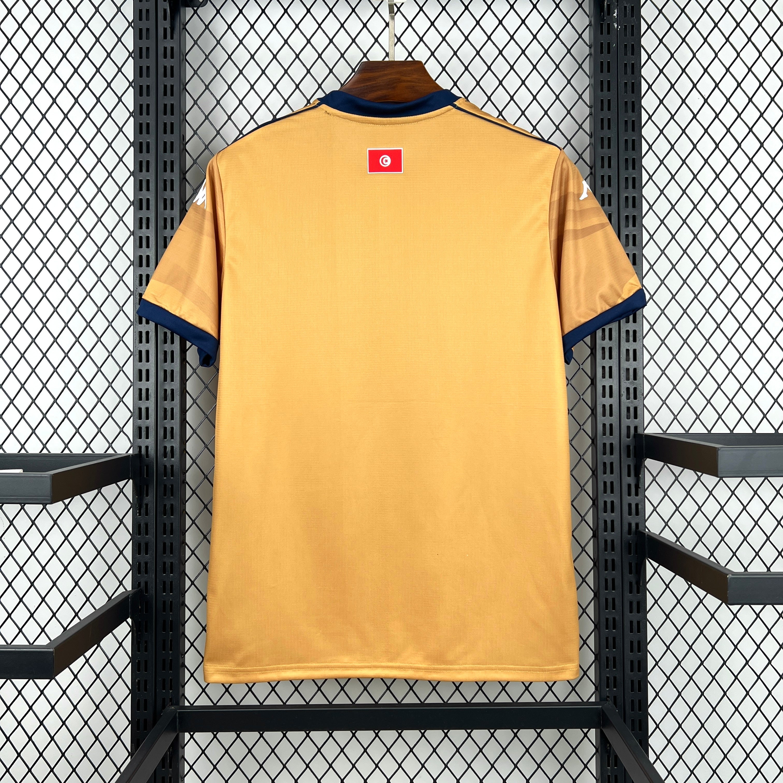 Camisa 3 Copa Do Mundo 2026 Tunísia Masculina Dourado