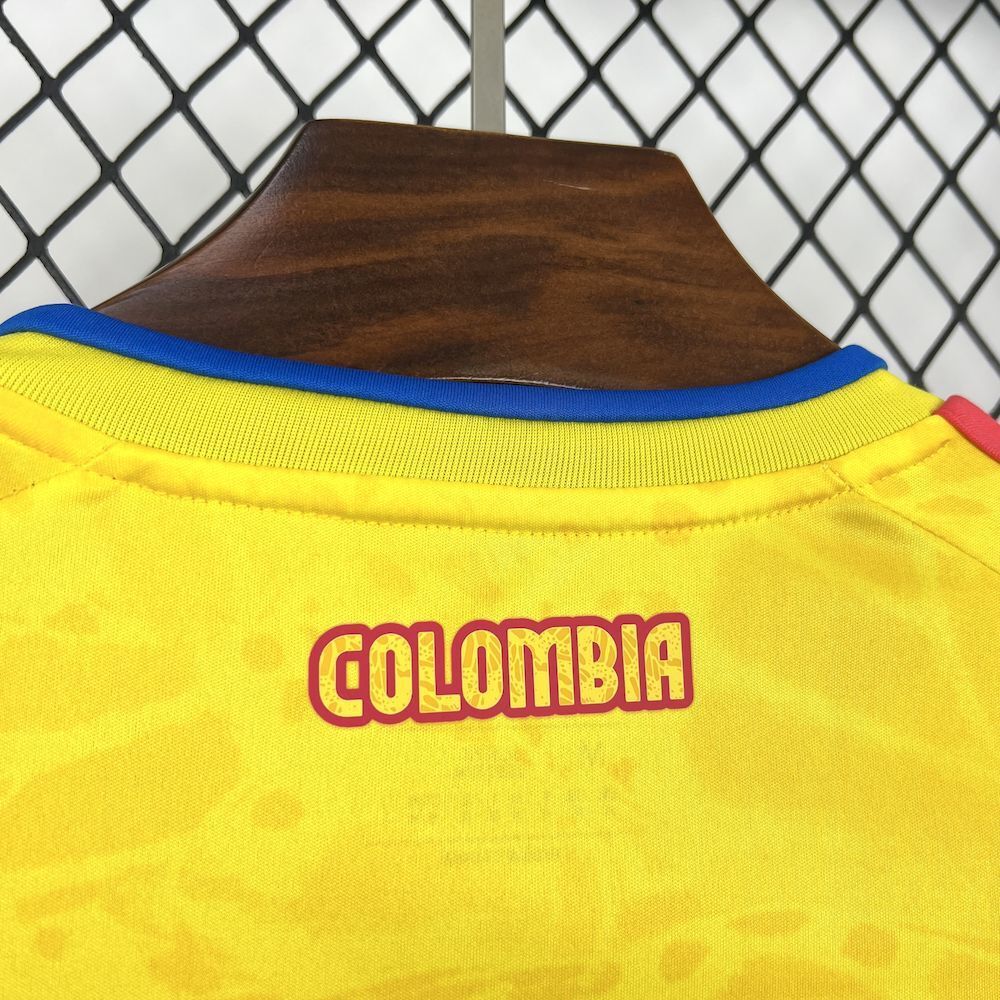 Camisa 1 Copa Do Mundo 2026 Colômbia Masculino Amarela