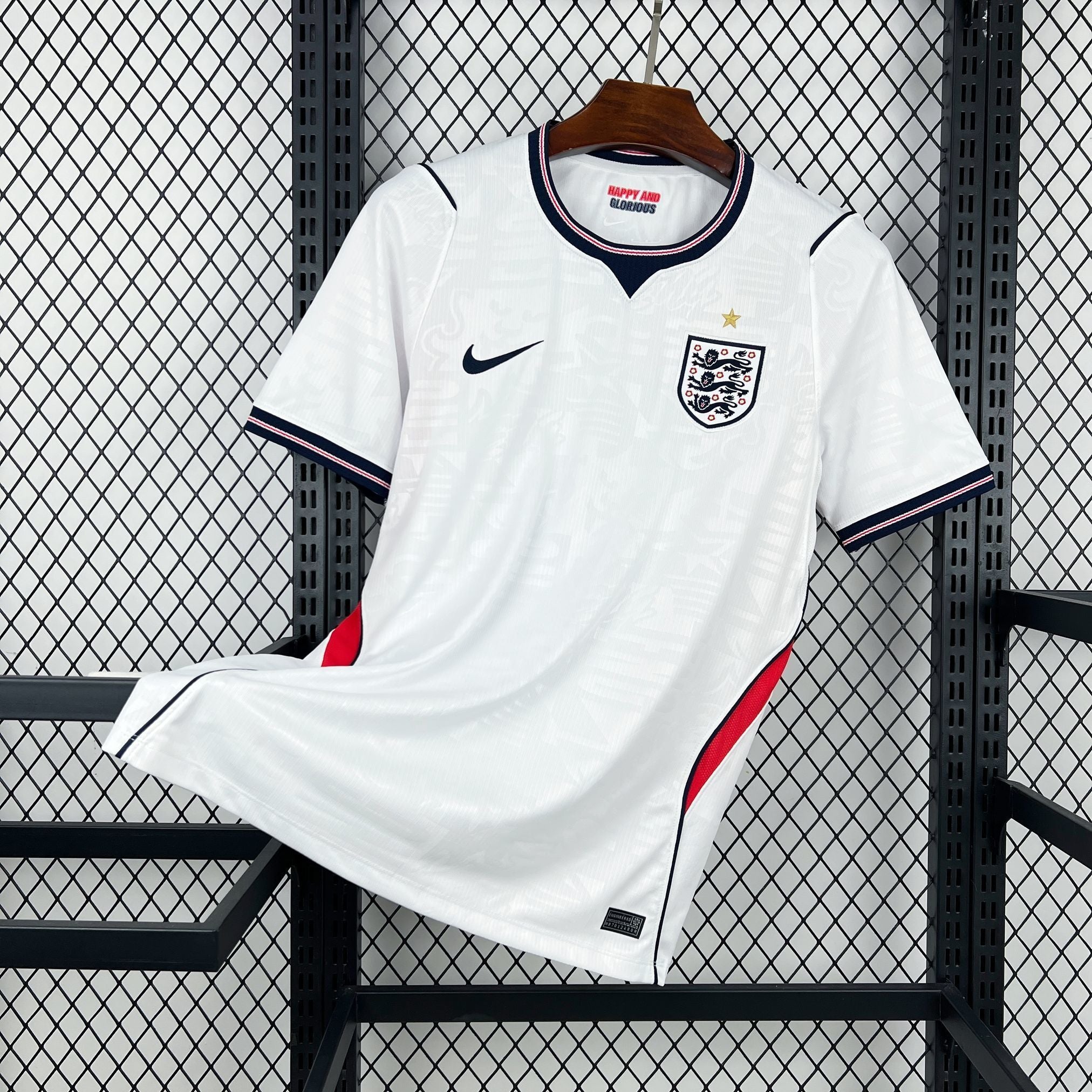 Camisa 1 Copa Do Mundo 2026 Inglaterra Masculina Branca