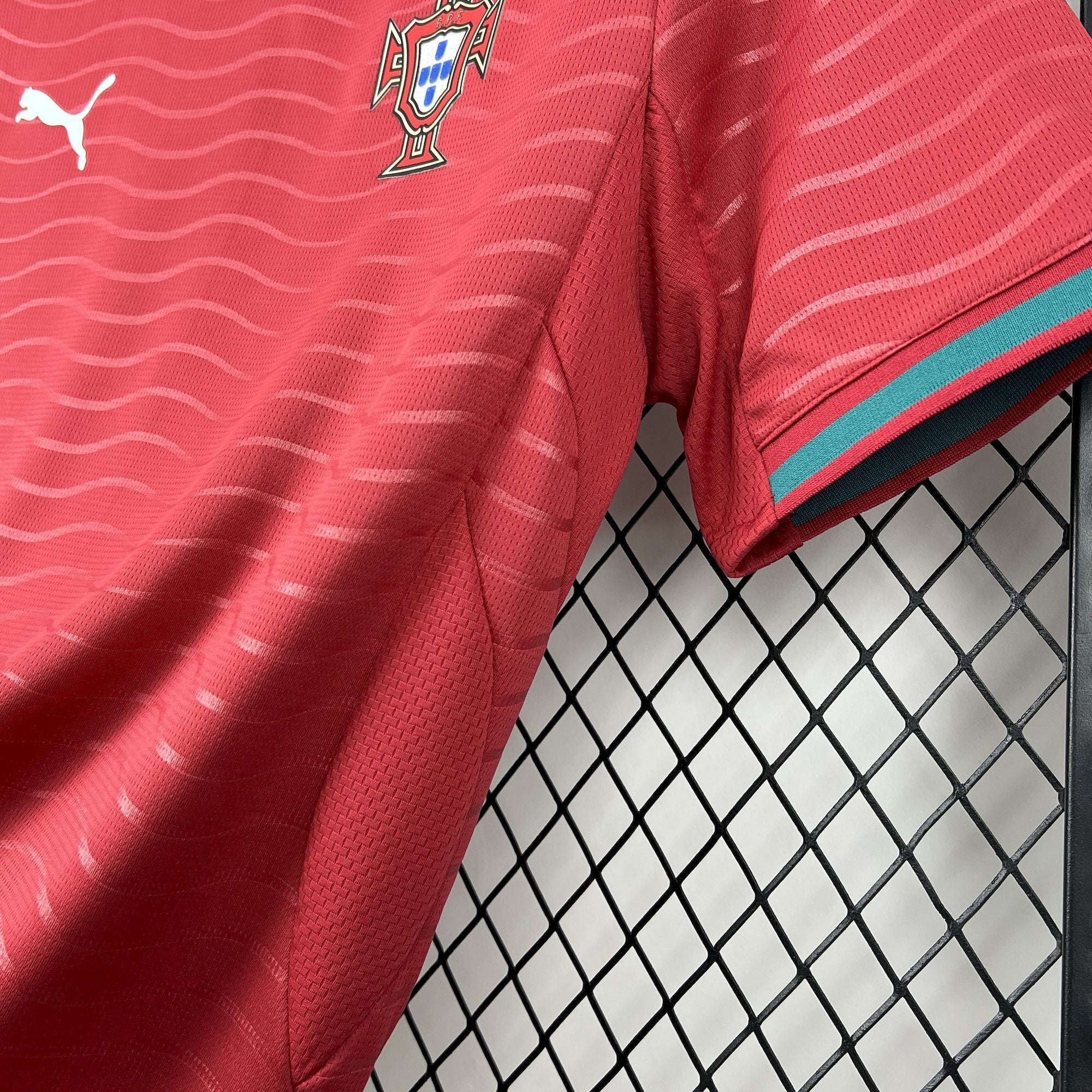 Camisa 1 Copa Do Mundo 2026 Portugal Masculina Vermelha