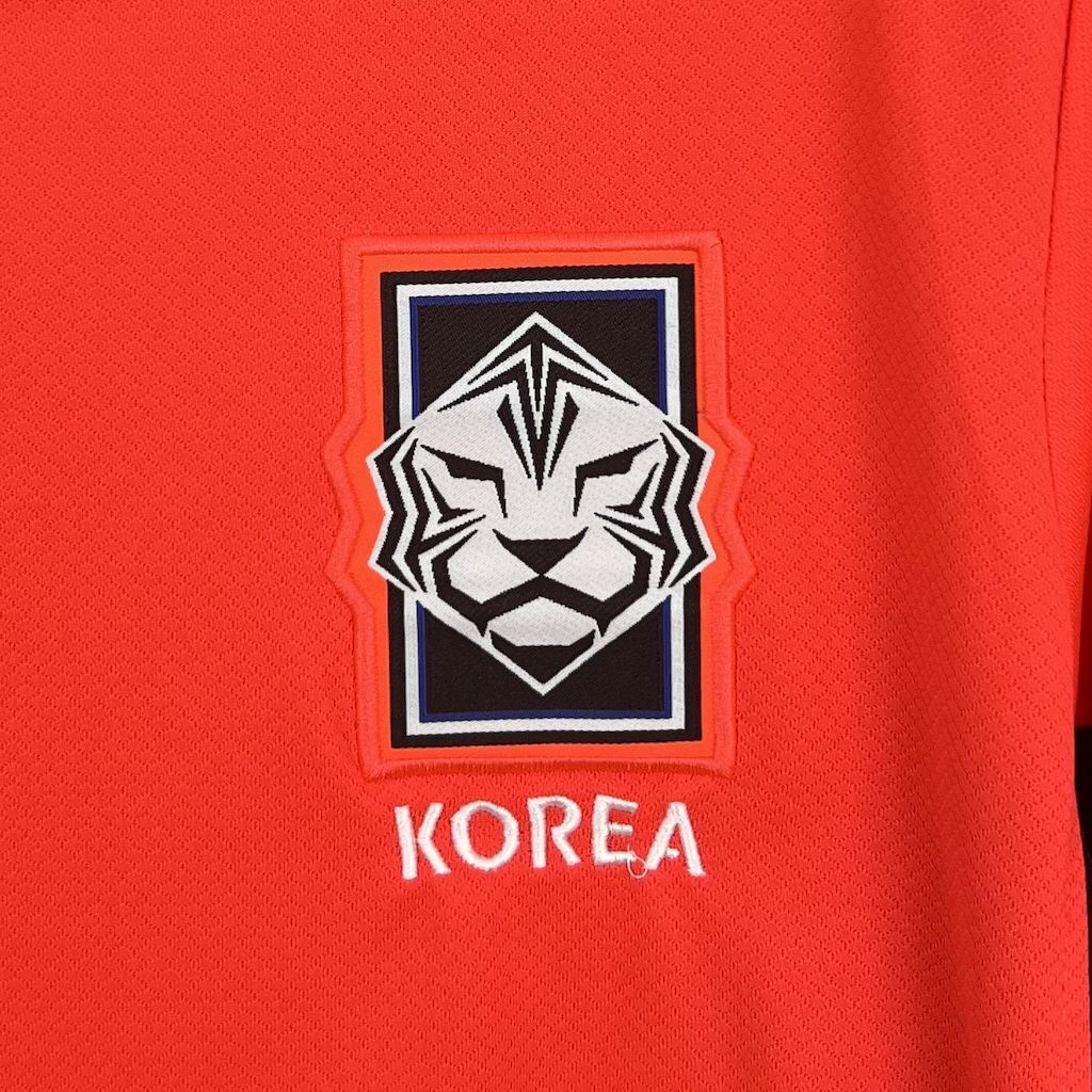 Camisa 1 Copa Do Mundo 2026 Coreia do Sul Masculina Vermelha