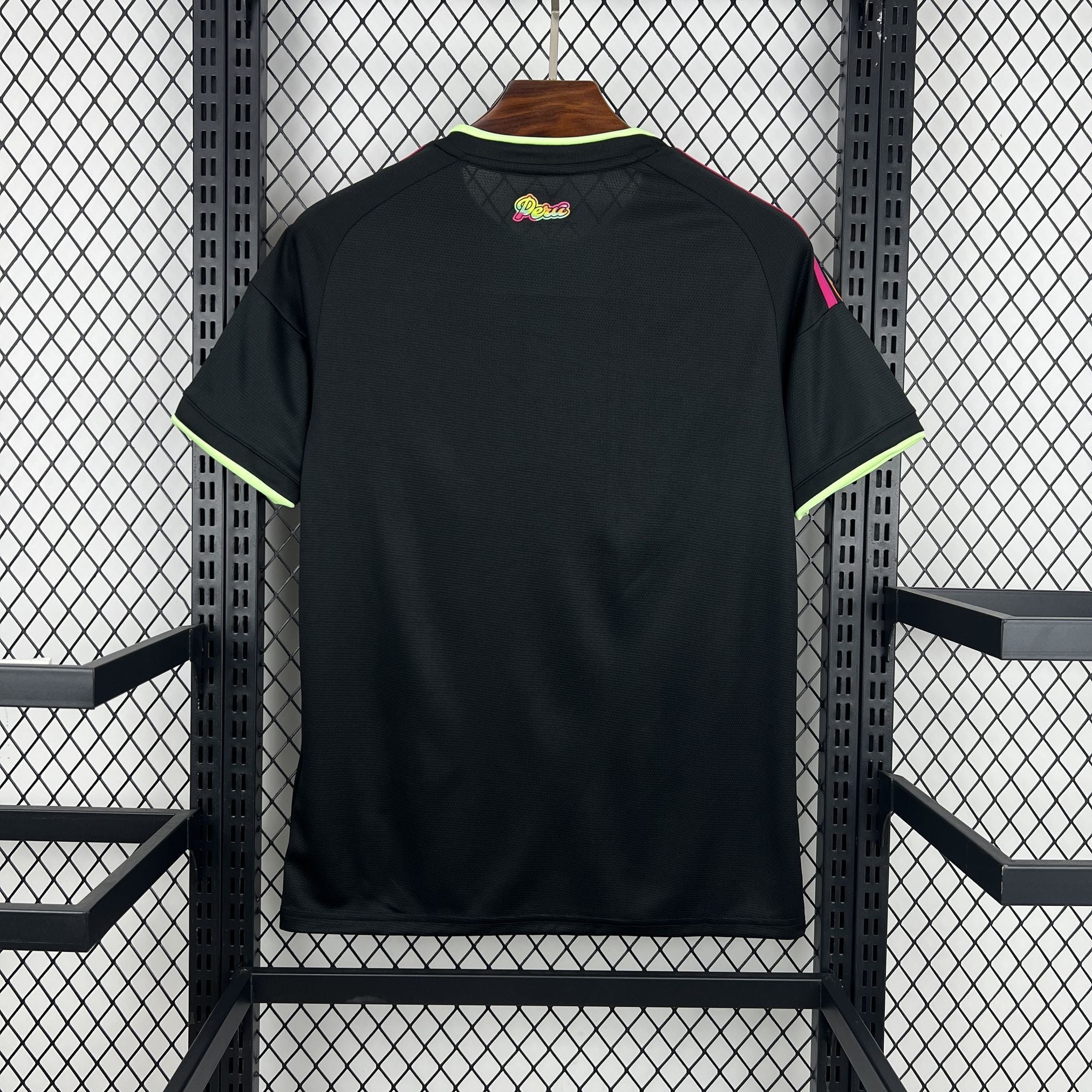 Camisa 2 Copa Do Mundo 2026 Peru Masculina Preta