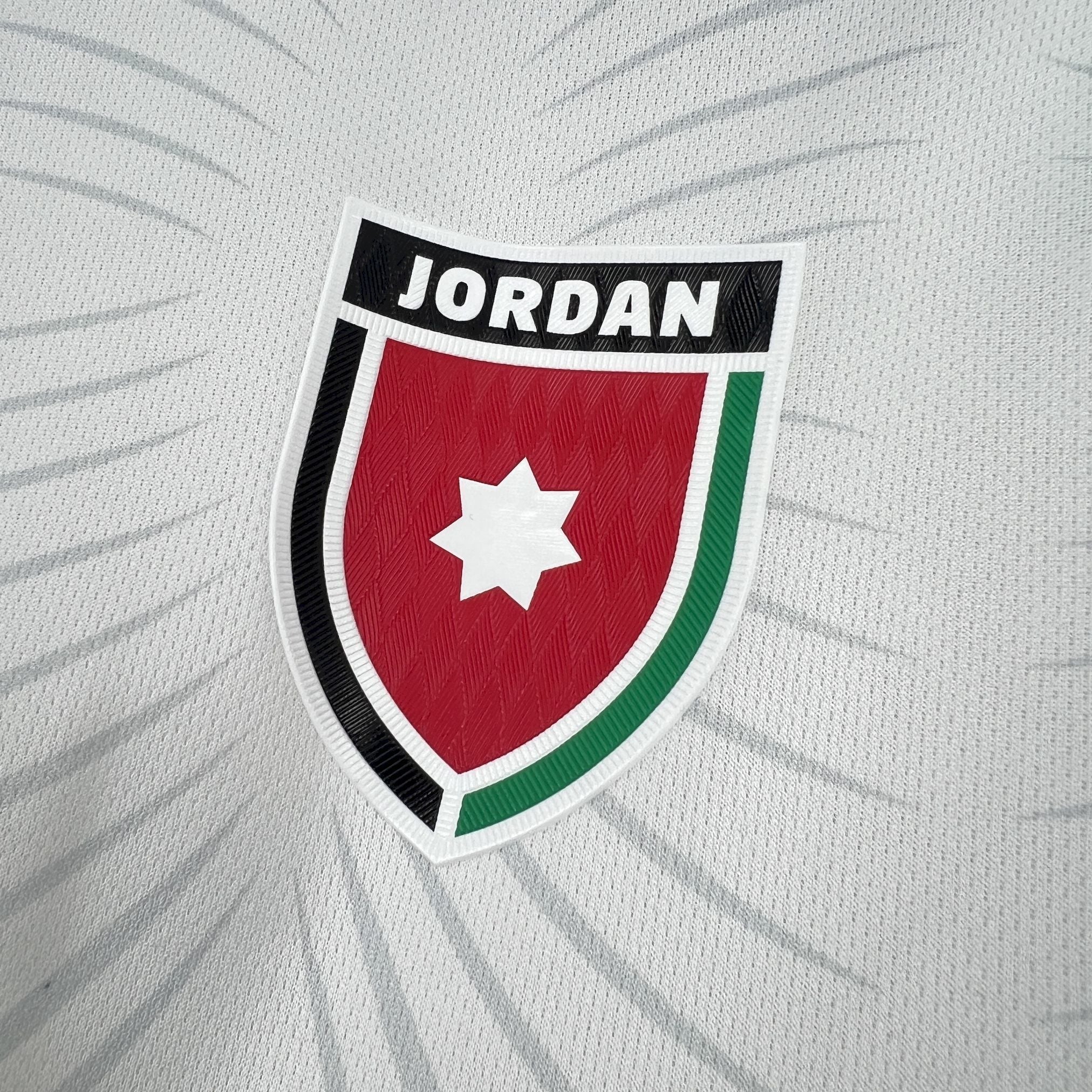 Camisa 1 Copa Do Mundo 2026  Jordânia Masculina Branca