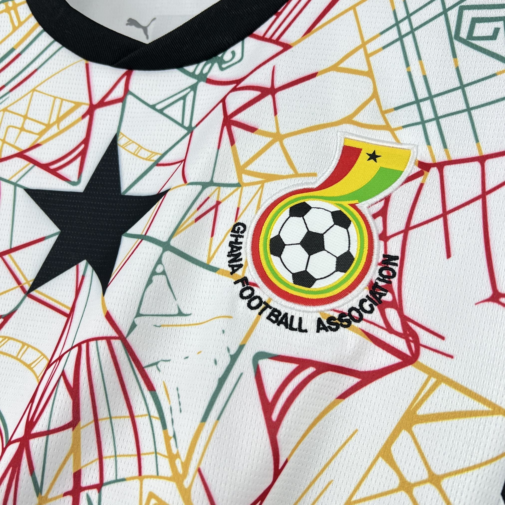 Camisa 1 Copa Do Mundo 2026 Gana Masculina Branca