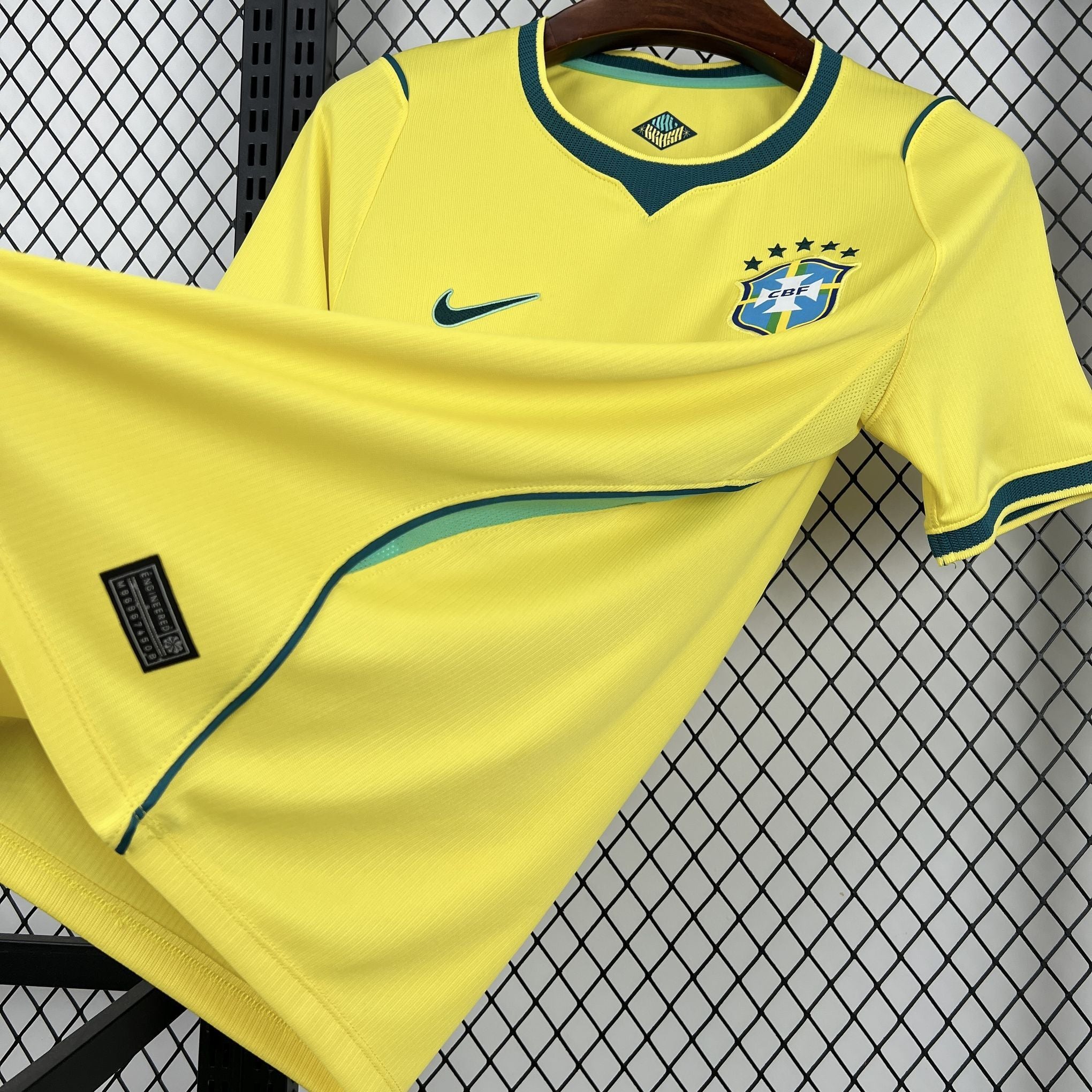 Camisa 1 Brasil Copa 2026 Masculina Torcedor Amarela