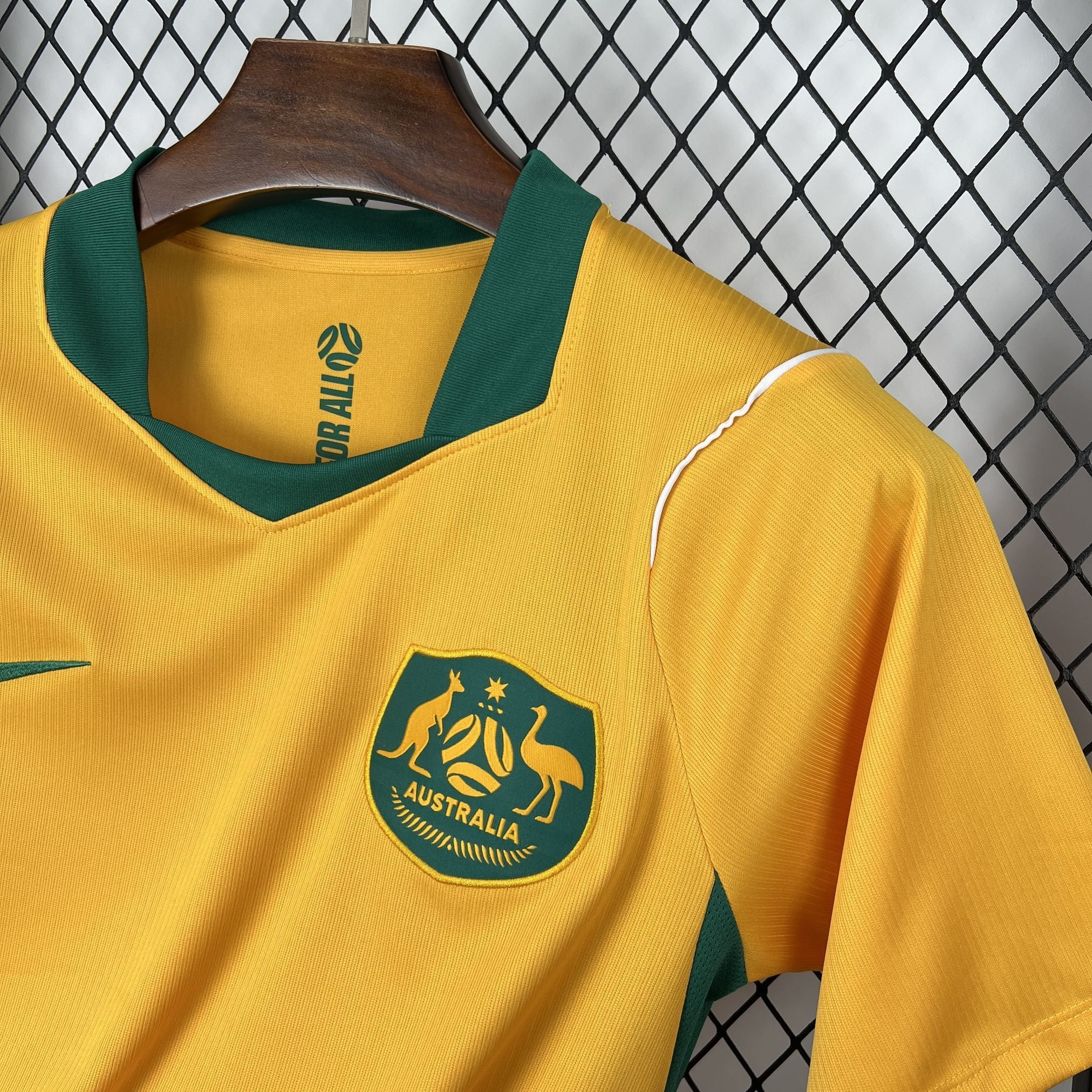 Camisa 1 Copa Do Mundo 2026 Austrália Masculina Amarela
