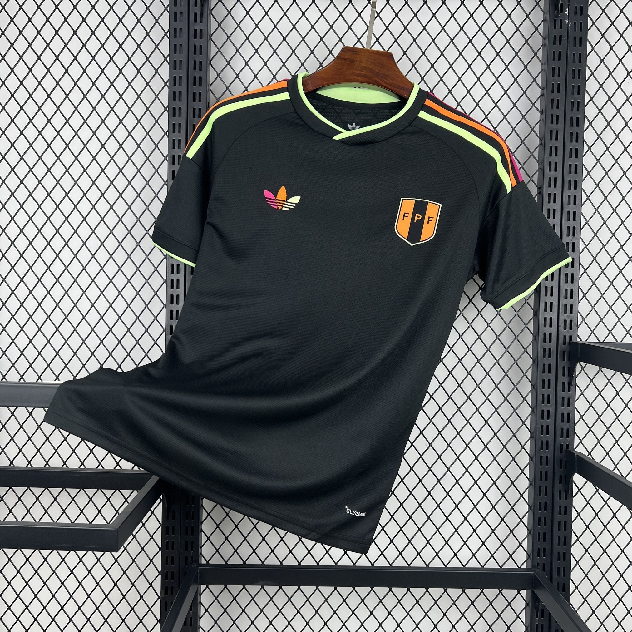 Camisa 2 Copa Do Mundo 2026 Peru Masculina Preta