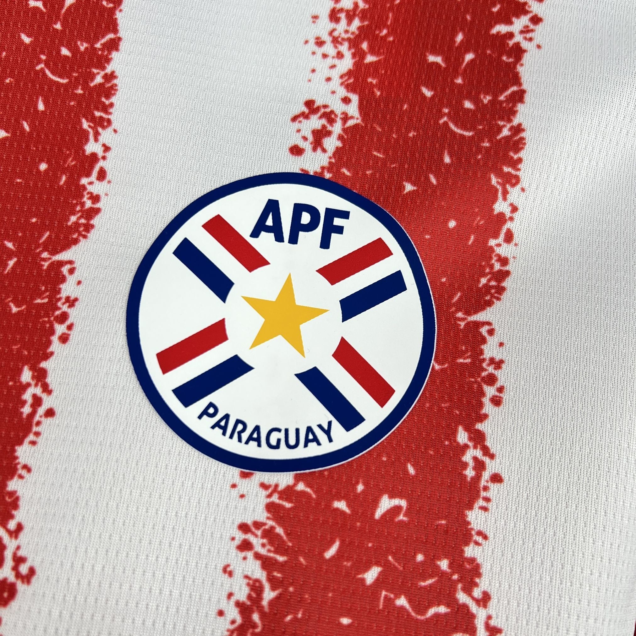 Camisa 1 Copa Do Mundo 2026 Paraguai Masculina Branca