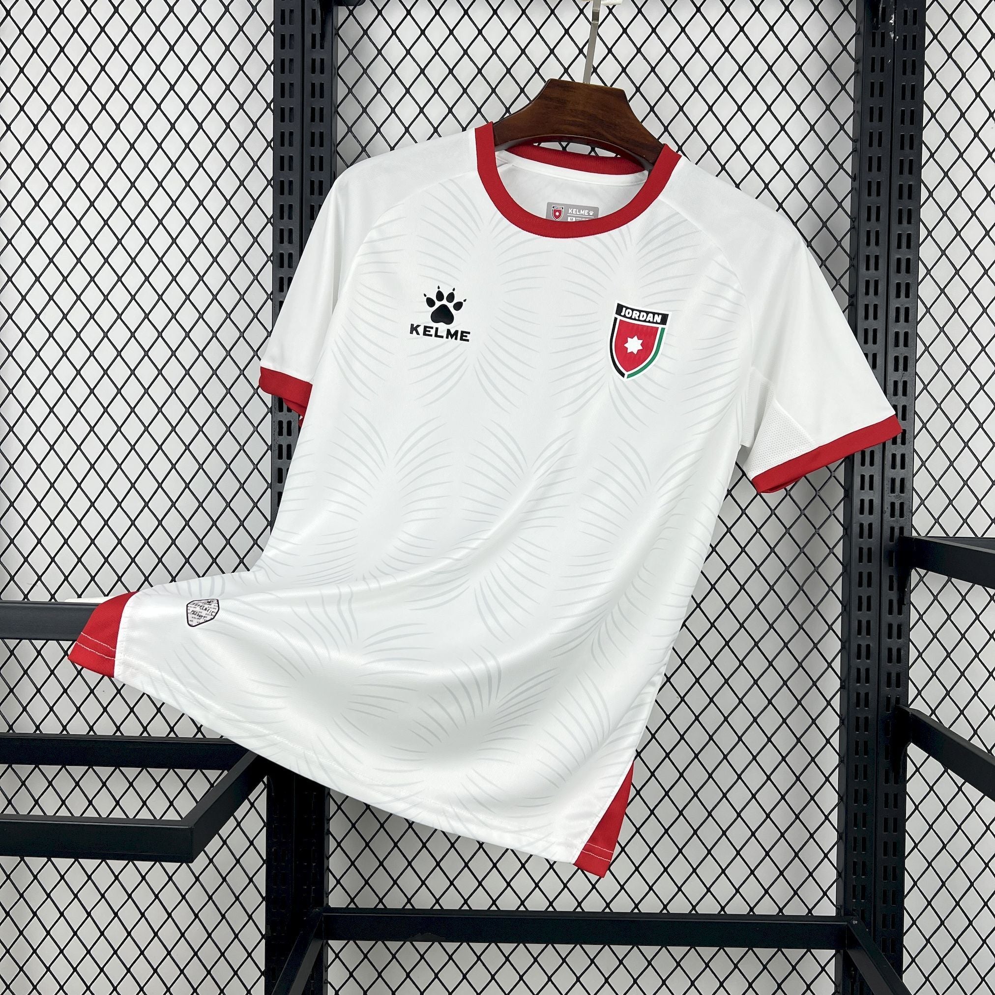 Camisa 1 Copa Do Mundo 2026  Jordânia Masculina Branca
