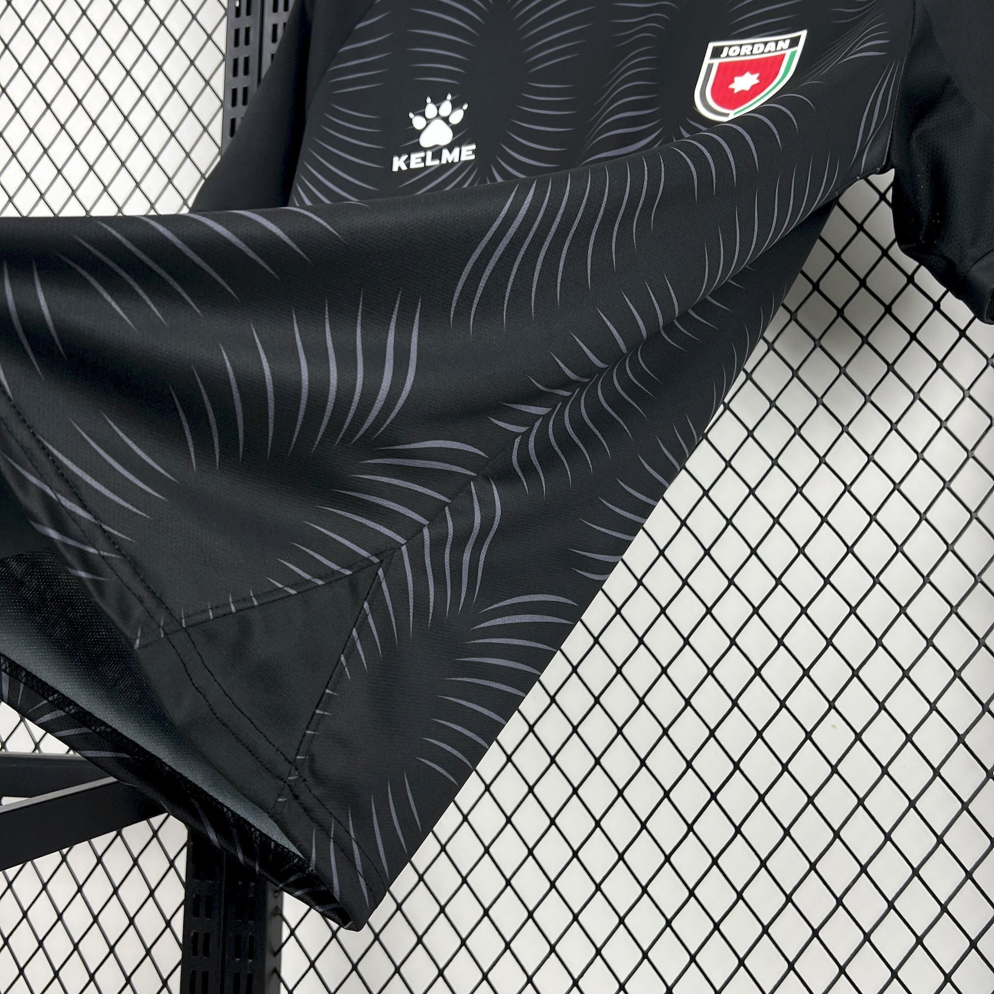 Camisa 3 Copa Do Mundo 2026 Jordânia Masculina Preta