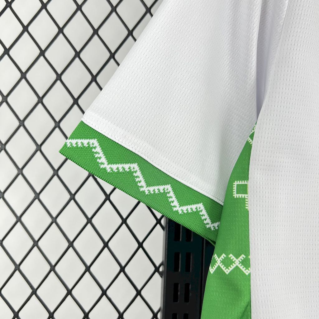 Camisa Copa Do Mundo 2024  Marrocos Masculina Branca