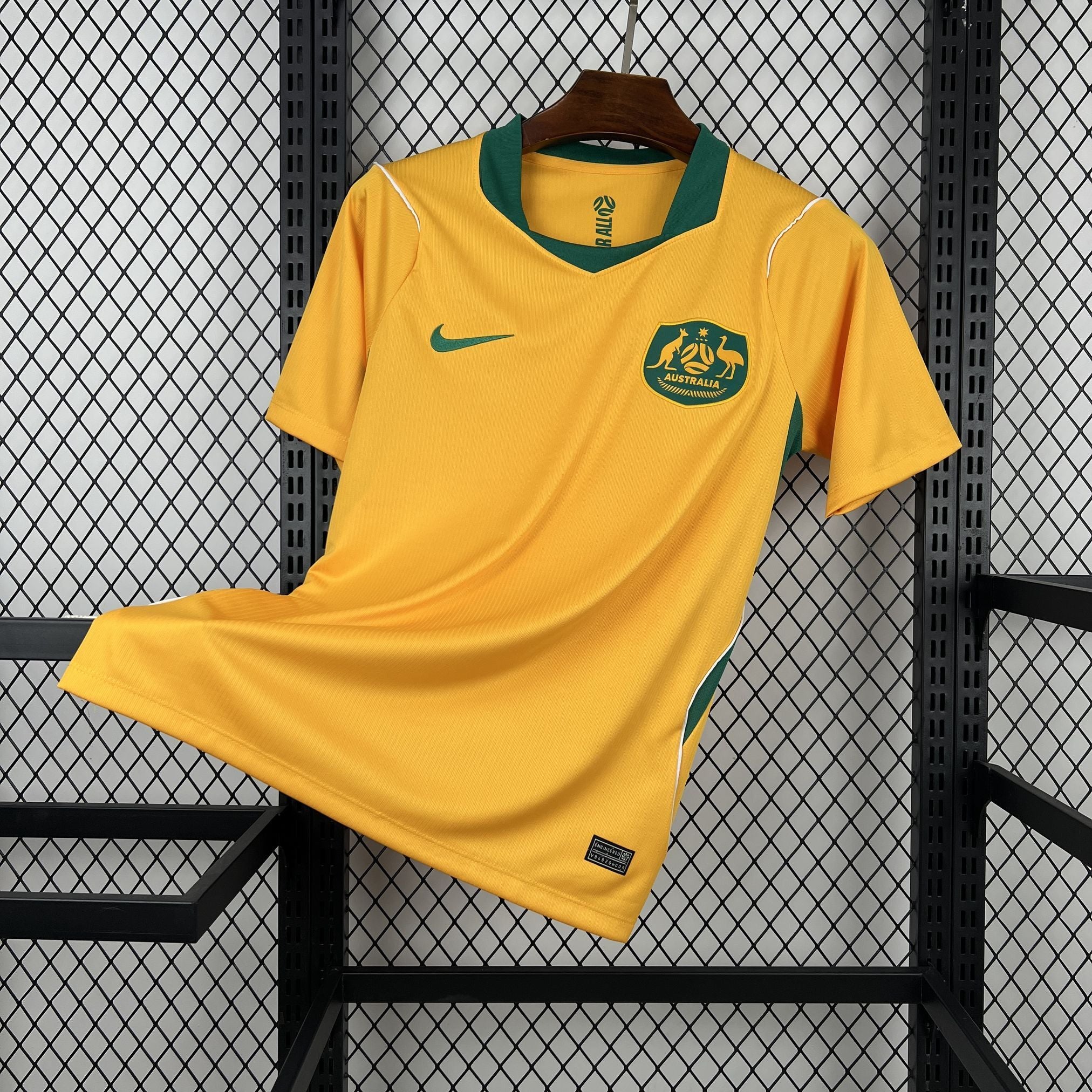 Camisa 1 Copa Do Mundo 2026 Austrália Masculina Amarela