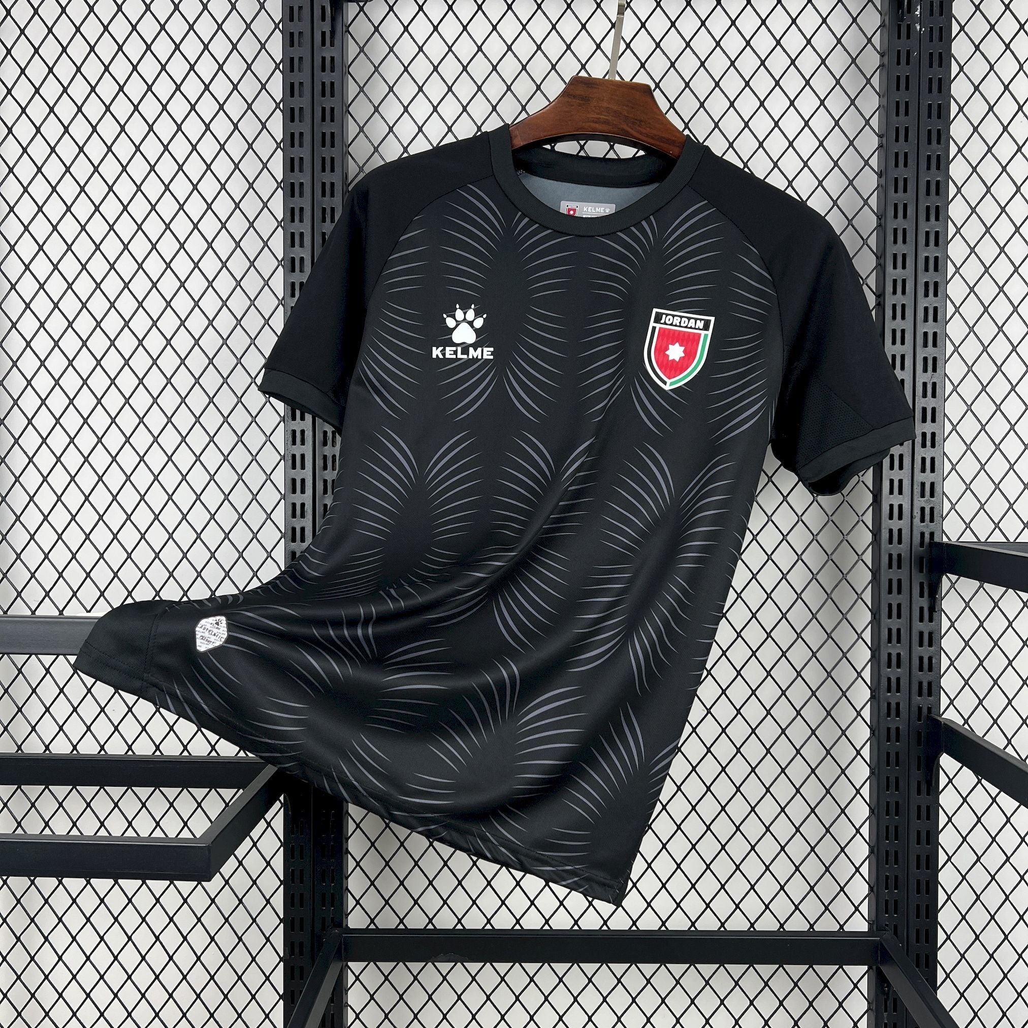 Camisa 3 Copa Do Mundo 2026 Jordânia Masculina Preta