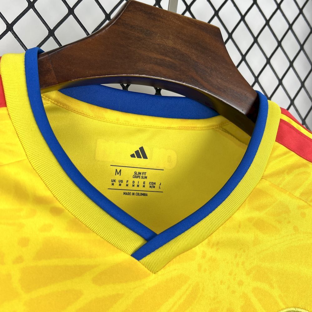 Camisa 1 Copa Do Mundo 2026 Colômbia Masculino Amarela