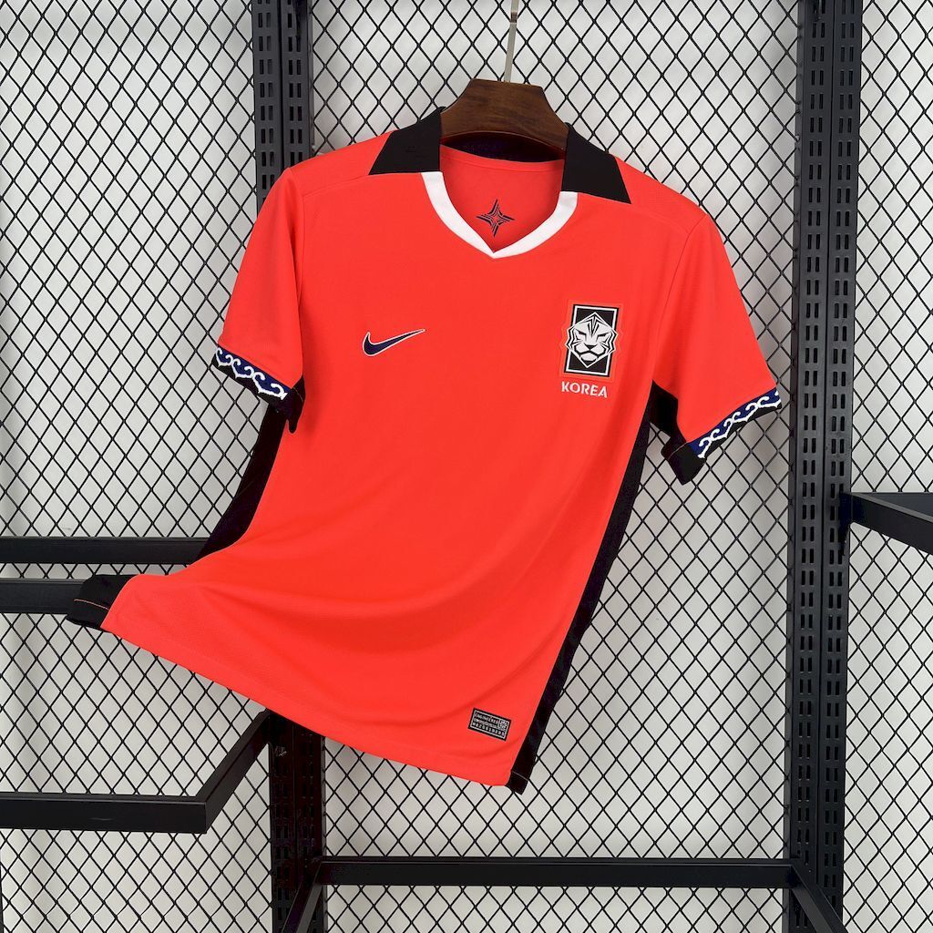 Camisa 1 Copa Do Mundo 2026 Coreia do Sul Masculina Vermelha