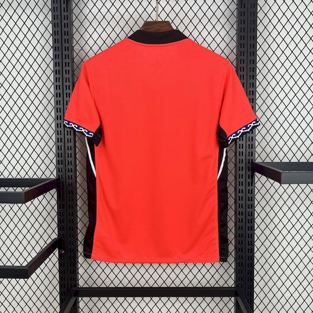 Camisa 1 Copa Do Mundo 2026 Coreia do Sul Masculina Vermelha