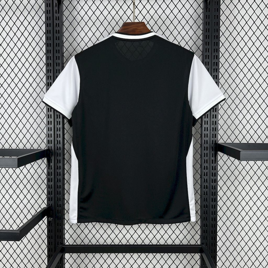 Camisa  corinthians visitante masculina branca e preta 2026